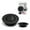 Black, variant on Flex Strainer® Sink Drain Strainer with Optional Stopper – No Center Stem, Fits Standard 3½” Sink Drains & Disposals – Easy Clean, Dishwasher Safe – Made in USA – Black, 1-Pack