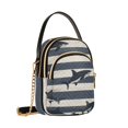 thumbnail image 7 of FORMRS Crossbody Bag for Women Quilted Travel Shoulder Cell Phone Purse with Chain Strap Handbag, Dark Sharks, 7 of 7