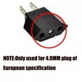 thumbnail image 2 of 5 PCS EU Euro Europe to US USA Power Jack Wall Plug Converter Travel Adapter Us, 2 of 6
