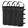 thumbnail image 1 of Bases de de 4 piezas, bolsas de arena portátiles desmontables a prueba de viento para exteriores Negro kusrkot bolsa de arena a prueba de viento, 1 of 8