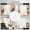 thumbnail image 5 of 63"x67" Carved Wood  Foldable Partition,4 Panel Room Divider Screen for Home Office & Bedroom Privacy, 5 of 5