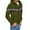 Army Green, variant on toraway Oversized Sweatshirt Men Winter Men's Polka Dot Three-dimensional Curve Zipper Sweatshirt Hooded Jacket Sweater XL