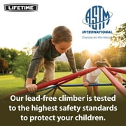 Lifetime Kids Outdoor 5 ft. H x 10 ft. W Dome Climber, Red and Blue (101301)