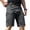Black, variant on Men's Camouflage Cargo Shorts Tactical Military Style Quick Dry Lightweight Outdoor Hunting Hiking Camping Pants for Men