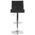 thumbnail image 5 of Flash Furniture Ravello Contemporary Adjustable Height Barstool with Accent Nail Trim in Black Fabric, 5 of 5