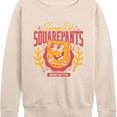 thumbnail image 3 of Spongebob Squarepants - Collegiate  - Women's French Terry Long Sleeve Shirt, 3 of 6