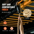 thumbnail image 4 of VEVOR 1.5"x30FT Gym Climbing Rope Fitness Strength Training Rope Home Exercise, 4 of 9