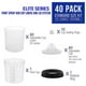 thumbnail image 4 of Disposable Bottle Spear Cup 650ML 40Pcs Set Paint Sprayer, 4 of 5