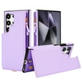 thumbnail image 2 of for Samsung Galaxy S24 Ultra Crossbody Wallet Phone Case with Card Holder&Zipper, Back Flip Folio PU Leather Kickstand Card Slots Double Magnetic Clasp Shockproof Case for Women Girls,Lightpurple, 2 of 8