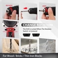 thumbnail image 3 of TOPHDY Tool Set with 12V Cordless Drill ,276 piece Tool Set Driver Toolbox Storage Case with Drawer, Professional House Repair Driver Set, 3 of 9