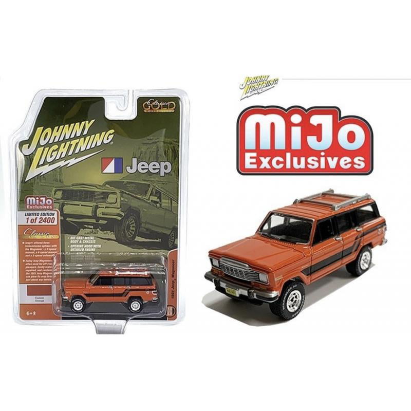 1981 Jeep Wagoneer  Custom Orange ** Johnny Lightning MiJo 1:64 NEU 
