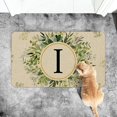 thumbnail image 2 of Clearance!Felpudos con letras para puerta delantera,decoración Floral,felpudos con iniciales,entrada al aire libre,decoración de apellidos para el hogar,interior y exterior, 2 of 3