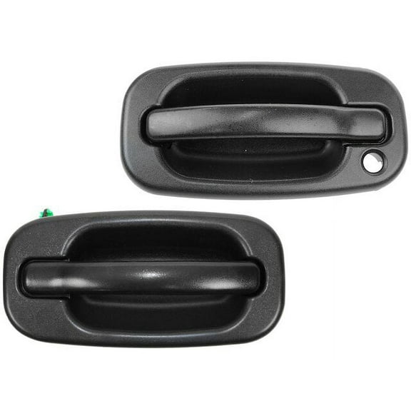 Left and Right Door Handle Set 2 Piece - Compatible with 2000 - 2006 Chevy Suburban 1500 2001 2002 2003 2004 2005