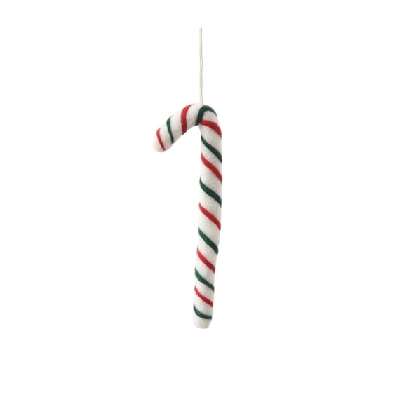 Qjidjing Christmas Tree Candy Cane Ornaments, Classic Xmas Hanging Pendants, for Christmas Tree, Indoor Home, Holiday Party Decor