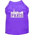 thumbnail image 6 of Pet Dog  Cat Shirt Screen Printed, "Paris Skyline", 6 of 10