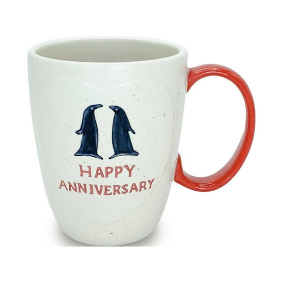 Stoneware Happy Anniversary Mug
