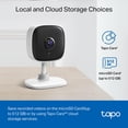 thumbnail image 4 of Tapo by TP-Link Cámara de seguridad interior 1080P para monitor de bebé, cámara para mascotas con detección de movimiento, sirena de audio bidireccional, visión nocturna, almacenamiento en la nube y t, 4 of 5