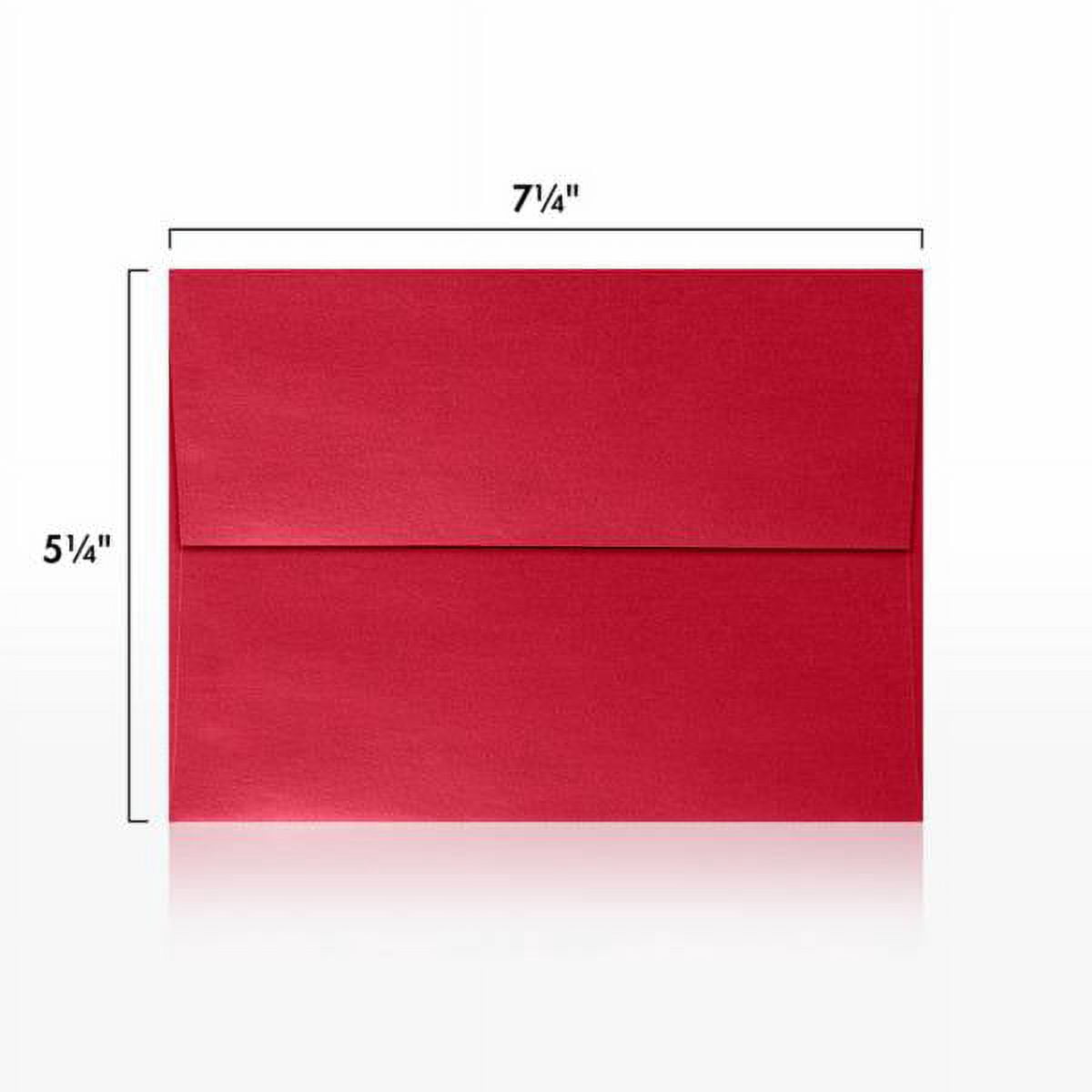 LUXPaper A7 Invitation Envelopes, 5 1/4 x 7 1/4, Jupiter Metallic, 50/Pack