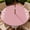 Pink Floral Border, variant on ARTSLION Round Outdoor Tablecloth For Up To 36in With Umbrella Hole & Zipper Waterproof Elastic Edge Fitted Table Cover Big Sunflower For Patio Picnic Party, Pastel Wildflower