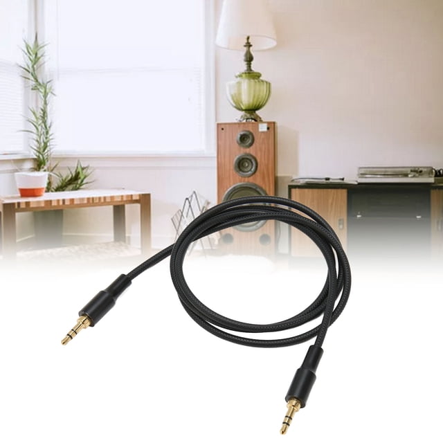 Stereo Sound Cable,3.5mm Male to Male Nylon Woven Aux Cable Sound Cable Highly Recommended