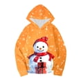 thumbnail image 4 of WELOIJEVBE Christmas Outfits for Girls Hoodies for Teen Girls Children's Long Sleeved Fashion Print Hoodie Top Hoodie Girls Christmas Outfits, 4 of 4