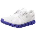 thumbnail image 1 of Tenis On Cloud Running Cloud 5 color blanco con suela de goma azul, 1 of 6