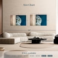 thumbnail image 4 of Elephant Stock Peeking Owl Wall Art - Horizontal Canvas Wall Art - Living Room Wall Decor - Animal Canvas - Blue And Beige Decor - 48" x 32", 4 of 8