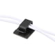 thumbnail image 3 of Clips de cable adhesivos organizador de cables para coche oficina hogar 21x19x12mm negro 40 piezas, 3 of 4