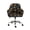 Sun Moon Star, variant on Xoenoiee Hunting Camo Print Stretch Back Dining Chair Covers with Armrest Accent Chair Cover Slipcover with Arm, Washable Upholstered Arm Dining Chair Protector for Dining Living Room