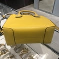 thumbnail image 4 of Michael Kors Mercer Medium Pebble Leather Messenger Crossbody Bag - Daffodil, 4 of 4
