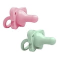 thumbnail image 1 of Chupón de silicón Dr Brown's etapa 1 2 pack rosa, 1 of 3