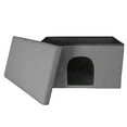 thumbnail image 4 of FurHaven Pet Products Large Pet House Ottoman for Dogs & Cats - Stormy Gray, 4 of 10