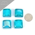 thumbnail image 3 of Blue Ridge Brand 1" Reflective Fire Glass Cubes - Professional Grade Fire Pit Glass Squares - Aqua Blue - 50 Pound, 3 of 6