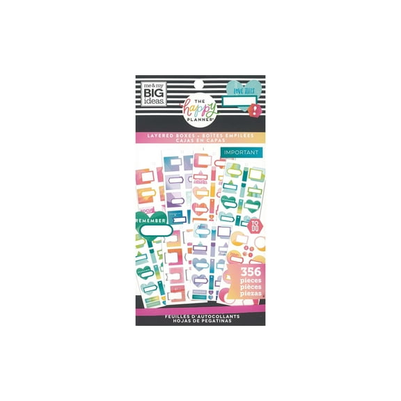 MAMBI HP Sticker Classic VPk Layered Boxes