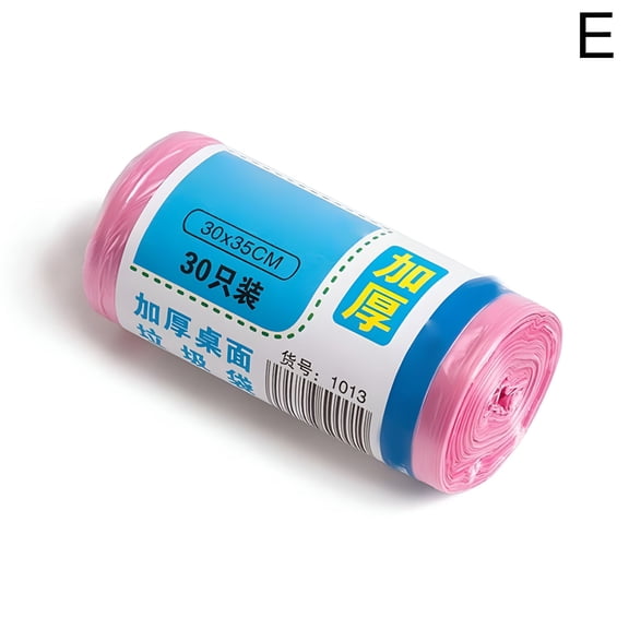 ACDANC 1Roll Mini Disposable Plastic Small Garbage Bag Trash Bags Household