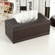 thumbnail image 4 of Caja de pañuelos de cuero, caja de pañuelos para servilletas, caja de pañuelos para hotel, caja de pañuelos para el hogar, caja de cuero para abrir, regalo, 4 of 4