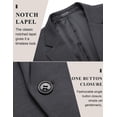 thumbnail image 4 of COOFANDY Mens Casual Sport Coats Knit Lightweight Sports Jackets One Button Casual Business Blazer Jackets, 4 of 6