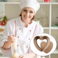 thumbnail image 4 of Inch Heart Shaped Cake Pan, Non Stick Springform Baking with Removable Bottom, Cake Pan for Cheesecake and Chiffon Cake, 4 of 5