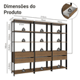 thumbnail image 3 of Ropero Closet Guardarropas Madesa Valencia 210cm MN, 3 of 5