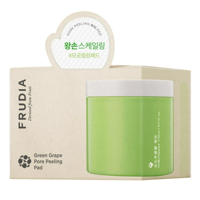 Almohadilla exfoliante de poros FRUDIA Pore Peeling Pad 70 almohadillas 170 ml