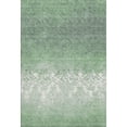 thumbnail image 2 of Addison Rugs Mayfield Premium Machine Washable Transitional Damask Green Rectangle Rug, 3' x 5', 2 of 7