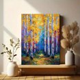 thumbnail image 6 of Cityscape Buildings Watercolor Canvas Print Wall Art for Living Room Bedroom Dining Room Office Hotel Decor, 6 of 8