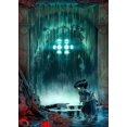 thumbnail image 3 of Póster de Bioshock Rapture con diseño de fan art, pintura en lienzo, impresiones de Big Daddy Little Sister, arte de pared, pintura en lienzo, imagen para decoración del hogar, 3 of 5