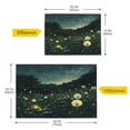 thumbnail image 5 of WOBOGO Fireflies in Dandelions Puzzle Challenge 500 Piece Jigsaw Suitable for Game Night Finished Size 20.5 x 14.9in, 5 of 9