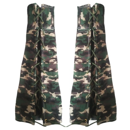 JELLOO Heavy Duty Waterproof Hunting Leggings Gaiters - Snake & Insect Bite Protection for Hiking Skiing Climbing Camping XXL Size