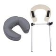 thumbnail image 3 of MERIGLARE Table de Massage avec Coussin de Soutien Réglable Gris, 3 of 9