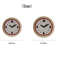 thumbnail image 2 of Reloj de pared silencioso con forma de grafiti estilo crema, funciona a pilas, fácil de combinar, 2 of 5