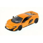 Kinsmart 5" McLaren 675LT Diecast Model Toy Car 1:36 Pull Action- Orange