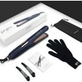 thumbnail image 3 of Flat Iron for Hair, PARWIN PRO BEAUTY 1.25 inch Ionic Ceramic Straightening and Culer with LCD Display, Dual Voltage, 15S Heat up, Prussian Blue, 3 of 10