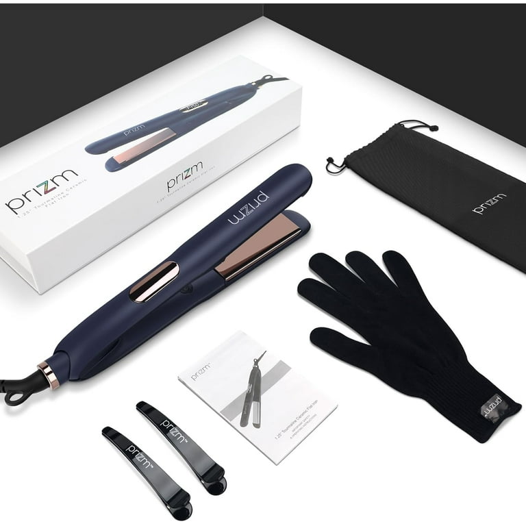Prizm 2-in-1 Hair Straightener & Curler, 1.25 Inch Ceramic Flat